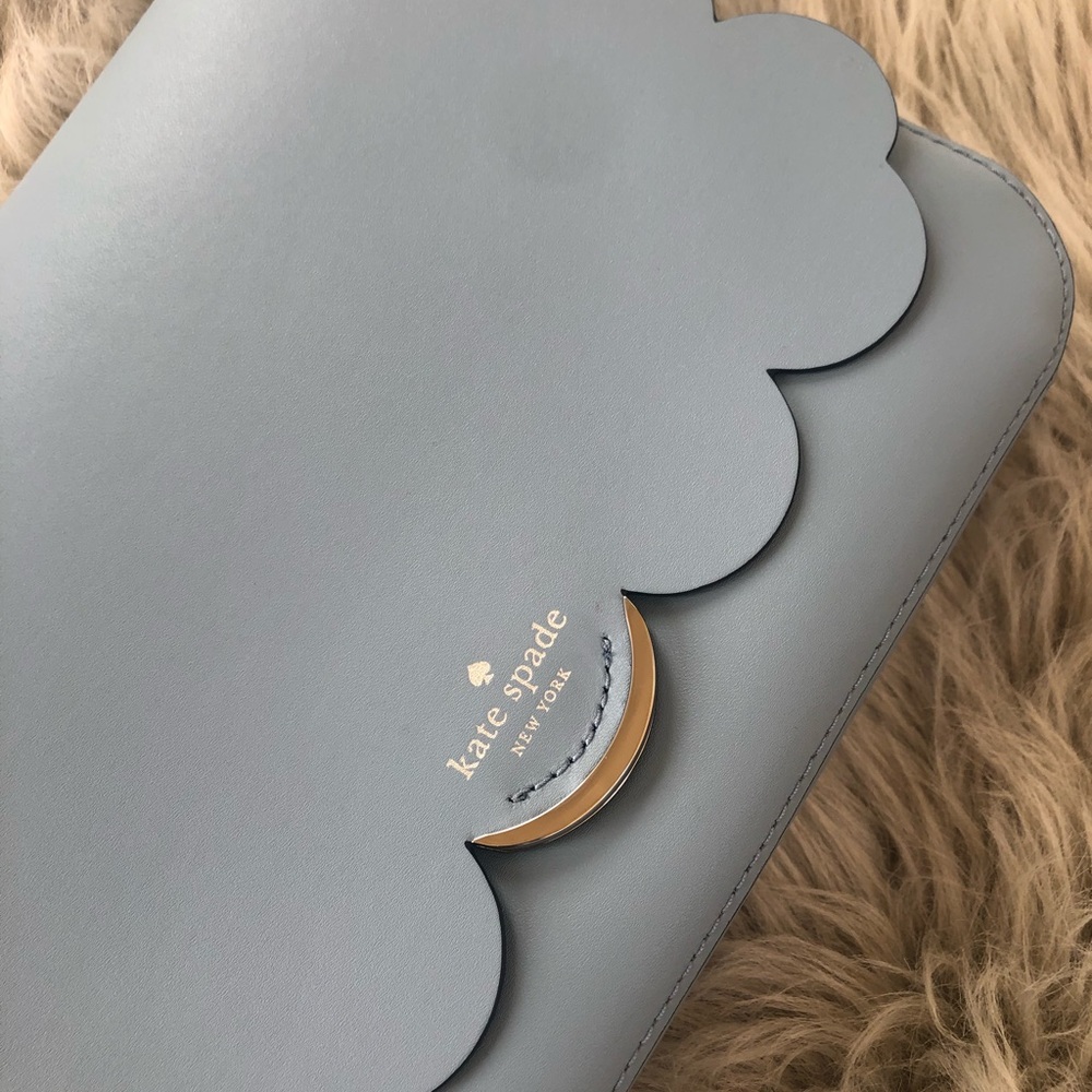NWT Kate spade scallop edge crossbody handbag - Picture 6 of 8